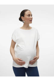 thumbnail: VERO MODA MATERNITY T-shirt - set van 2 - groen/offwhite
