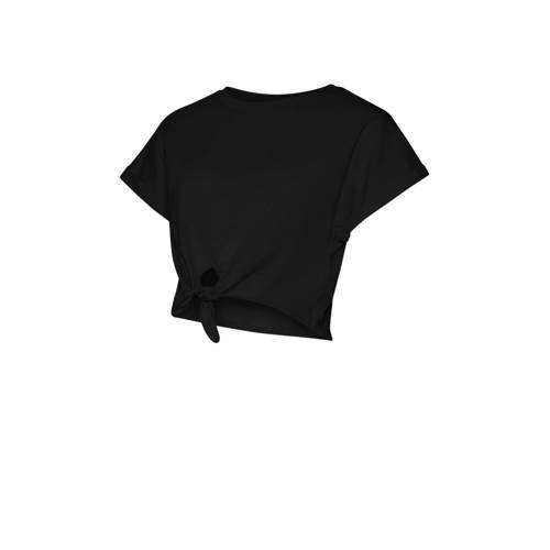 VERO MODA MATERNITY zwangerschapsshirt VMMPANNA zwart Top Dames Katoen Ronde hals S