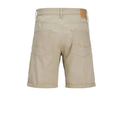 jack & jones JUNIOR bermuda JPSTRICK JJORIGINAL lichtzand Korte broek Beige Jongens Stretchkatoen 128