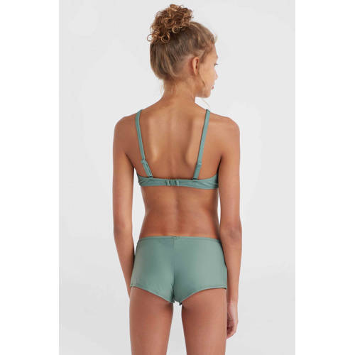 O'Neill crop bikini Cali groen Meisjes Polyester Printopdruk 152