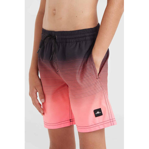 O'Neill zwemshort JACK roze zwart Jongens Polyester Effen 164