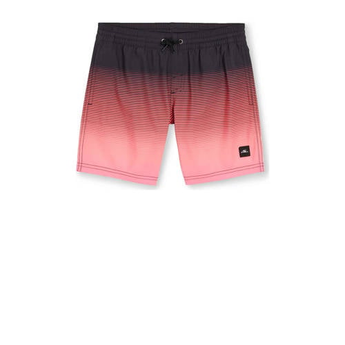 O'Neill zwemshort JACK roze/zwart Jongens Gerecycled polyester Effen