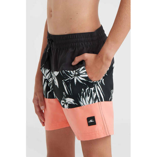 O'Neill zwemshort Cali Block zwart roze Jongens Polyester All over print 104