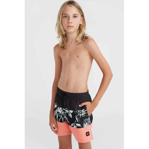 O'Neill zwemshort Cali Block zwart roze Jongens Polyester All over print 104