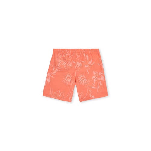 O'Neill zwemshort met logo koraaloranje Jongens Polyester Logo 140