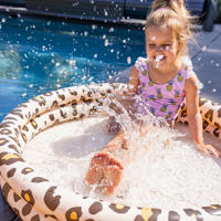 thumbnail: Swim Essentials Beige Leopard Printed Children's Pool 100 cm
