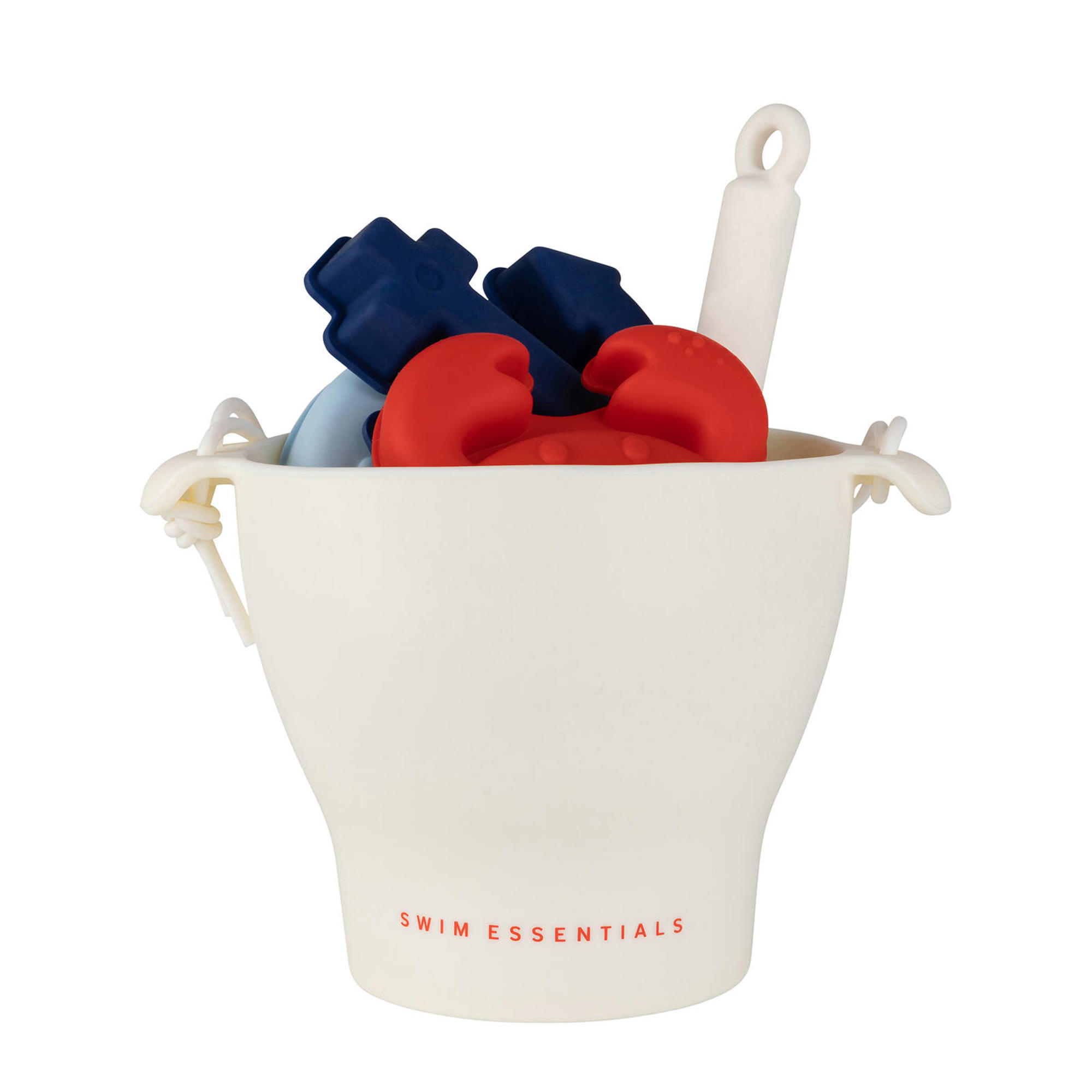 Swim Essentials oceaan strand set met emmer, schep en drie vormen ...