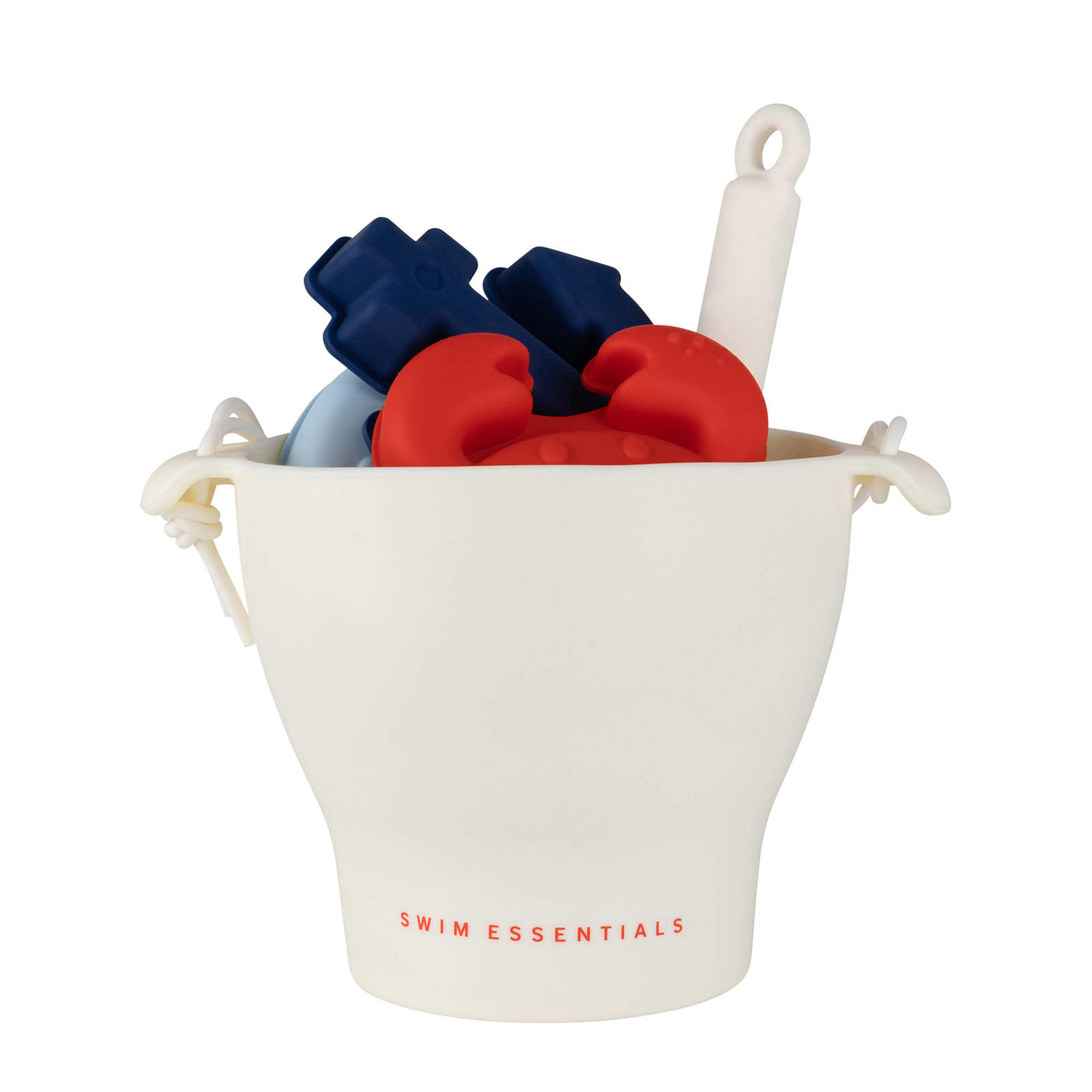 Swim Essentials oceaan strand set met emmer, schep en drie vormen ...