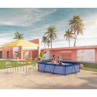 thumbnail: Swim Essentials  Tiles Frame Pool 260x160 cm