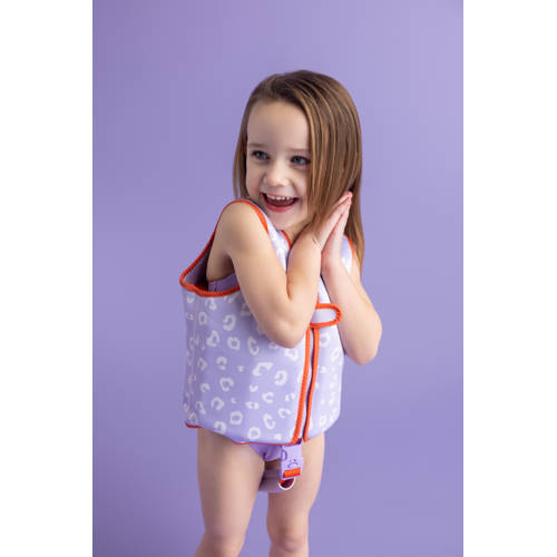 Swim Essentials Zwemvest Lila Luipaard 3-6 jaar Paars