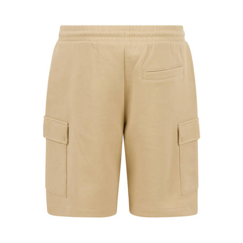 Shoeby sweatshort zand Beige Jongens Katoen Effen 98 104