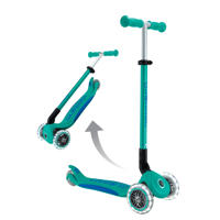 thumbnail: Globber Primo Foldable Plus Lights Green