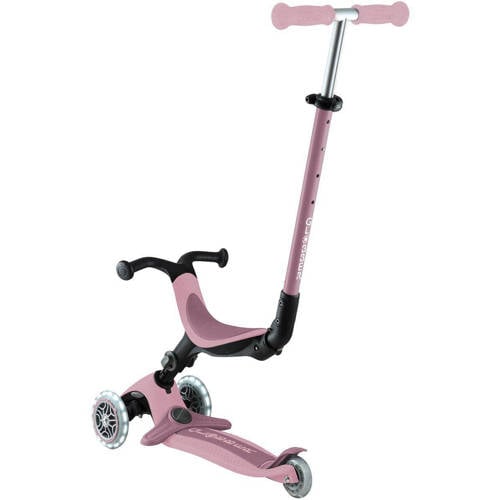 Globber Go Up Active Lights Berry Loopfiets Roze | Loopfiets van