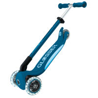 thumbnail: Globber step Primo Foldable Plus Lights Petrol Blue
