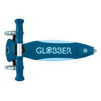 thumbnail: Globber step Primo Foldable Plus Lights Petrol Blue