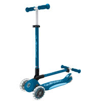 thumbnail: Globber step Primo Foldable Plus Lights Petrol Blue