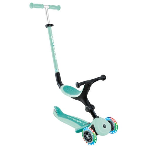 Globber Go Up Active Lights Mint Loopfiets Groen | Loopfiets van Globber