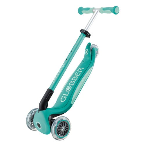Globber Go Up Deluxe Flash Lights Mint Step Groen | Step van