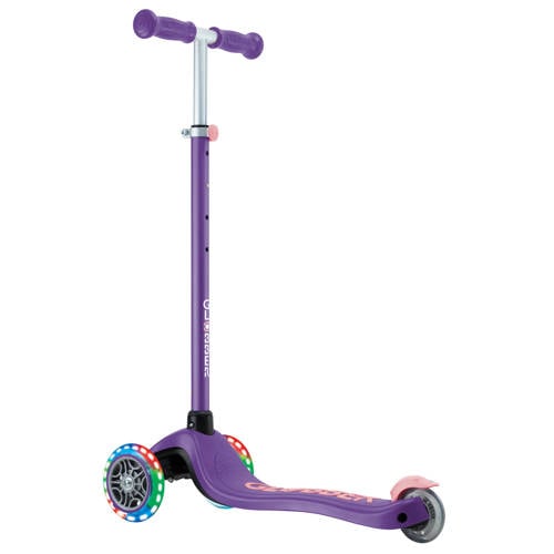 Globber Primo Plus Lights Purple Step Paars | Step van