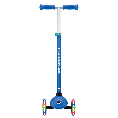 Globber step Primo Plus Lights Navy Blue Blauw | Step van Globber