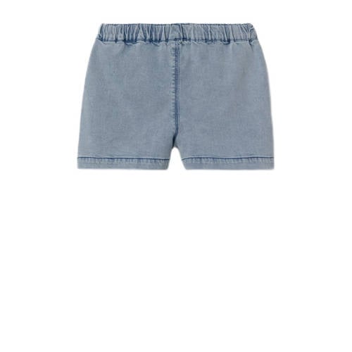 name it MINI regular fit denim short NMFBELLA light blue denim Korte broek Blauw Meisjes Lyocell 92