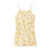 NAME IT MINI playsuit NMFVIGGA met all over print geel/ecru