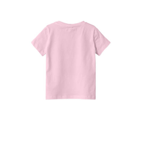 Name it MINI T-shirt NMFFANG met printopdruk zoetroze Meisjes Stretchkatoen Ronde hals 104