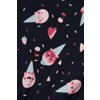 NAME IT MINI playsuit NMFVIGGA met all over print donkerblauw/roze