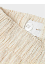 thumbnail: NAME IT MINI gestreepte casual short NMMFEDENIS beige/ecru