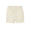NAME IT MINI gestreepte casual short NMMFEDENIS beige/ecru
