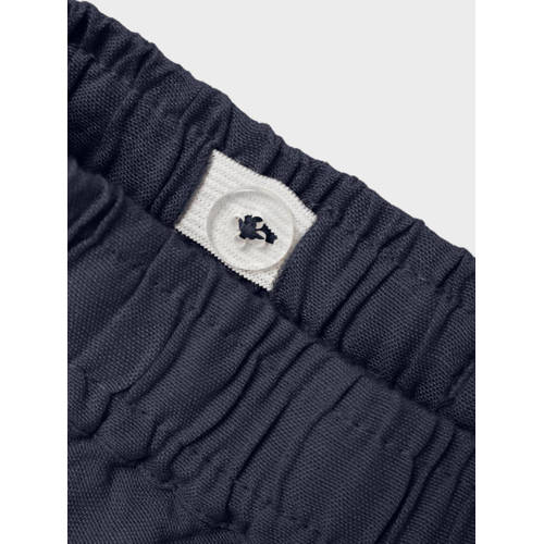 name it MINI baby casual short NMMFAHER donkerblauw Korte broek Jongens Viscose 98