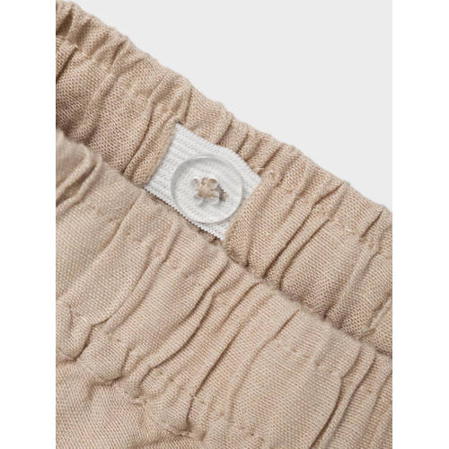 name it MINI baby casual short NMMFAHER beige Korte broek Jongens Viscose 86