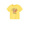 NAME IT MINI T-shirt NMMVAGNO met printopdruk geel