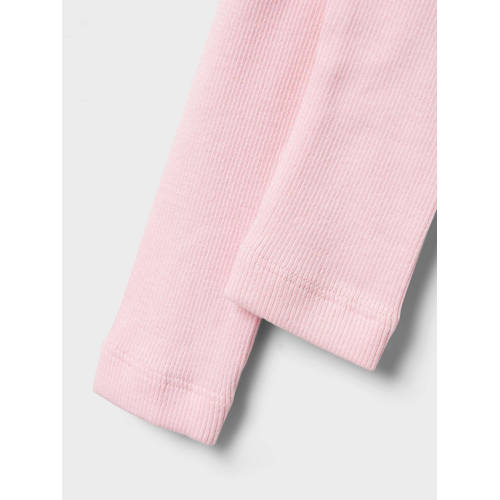 name it BABY legging NBNKAB parfait pink Broek Roze Jongens Meisjes Stretchkatoen 86