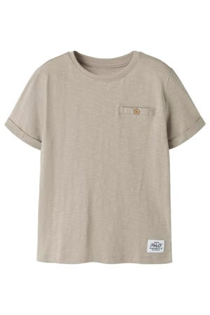 T-shirt NKMVINCENT grijszand