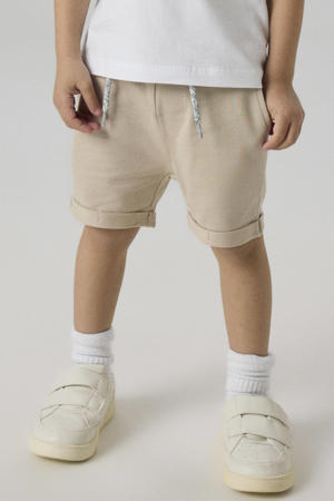 sweatshort NKMVERMO grijszand