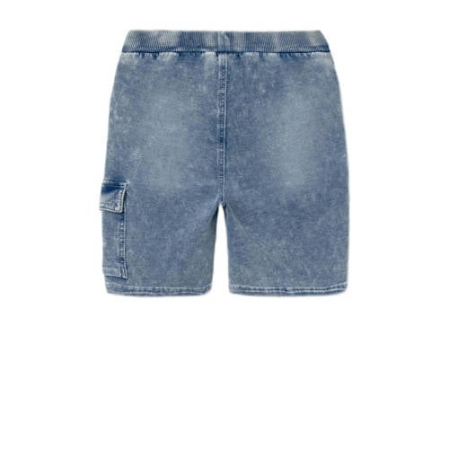 name it KIDS denim short NKMRYAN light blue denim Korte broek Blauw Jongens Meisjes Jog denim 164
