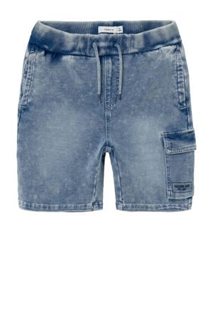 denim short NKMRYAN light blue denim