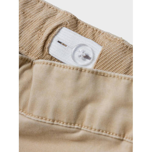 name it MINI loose fit cargo short NMMBEN beige Korte broek Jongens Stretchkatoen 80