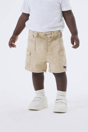 loose fit cargo short NMMBEN beige