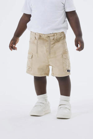 loose fit cargo short NMMBEN beige