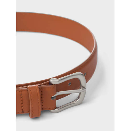 name it KIDS imitatieleren riem NKMACC-FARLO karamel Bruin Jongens Meisjes Imitatieleer 55