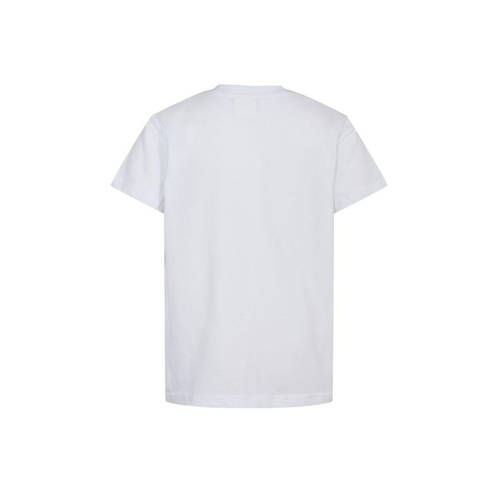 Sofie Schnoor T-shirt wit Meisjes Katoen Ronde hals Effen 164