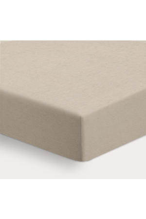 ledikant hoeslaken jersey (60x120 cm) - zand