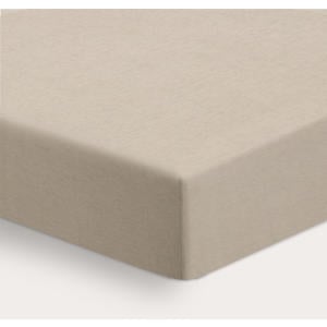 ledikant hoeslaken jersey (60x120 cm) - zand
