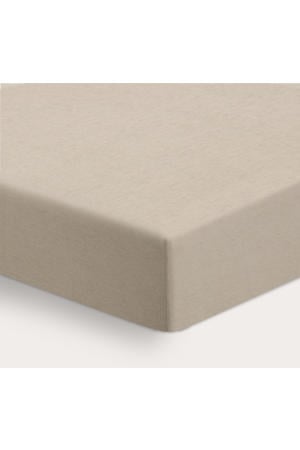 ledikant hoeslaken jersey (60x120 cm) - zand