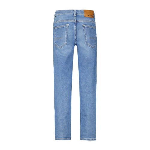Garcia tapered fit jeans Dalino medium used Blauw Jongens Denim Effen 152