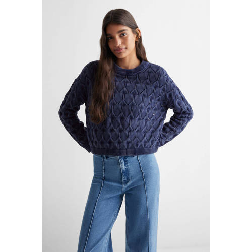Mango Kids trui Meisjes Katoen Ronde hals Effen 172(L)