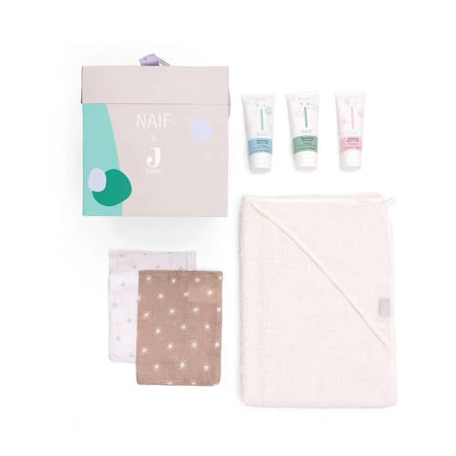 NAÏF cadeauverpakking babyverzorging Geschenkset | Geschenkset van
