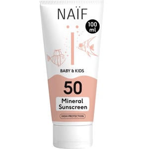 Baby & Kids minerale zonnebrandcrème factor 50 - 100 ml